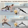 thumbnail image 2 of Tabla Reformer de Pilates DQI, 15 en 1, portátil, tapa de 181 kg, 2 of 7