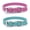 green + Rose, variant on Leather cat collar 2 pieces, pet collar is suitable for cats and dogs