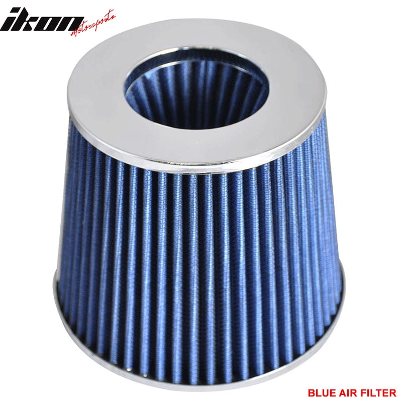 Fits 3.5 Inch Race Performance Cold Air Intake Filter KN Red 92-11 GS300 350