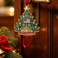 thumbnail image 6 of Christmas Ornaments,250 Anniversary Usa Merchandise,Vintage Christmas Tree Decorations,Personalized 250 Ornament Patriotic Christmas Ornaments,Hanging Decorations With 250 Design 3.15 Inch, 6 of 7