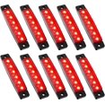 thumbnail image 1 of 10 Pcs Led Rock Strip Lights Car Exterior Underglow Wheel Fender Well Lighting Kits Waterproof For Offroad Truck Snowmobile, 1 of 4