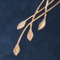 thumbnail image 7 of Hfppkn Clear Rhinestone Vintage Leaf Headband Goddess Style Tiara for Weddings Events 17cm, 7 of 7