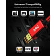 thumbnail image 3 of Cable HDMI ARC Silkland 4K 60 Hz HDMI 2.0 de 2 m para barra de sonido, 3 of 7