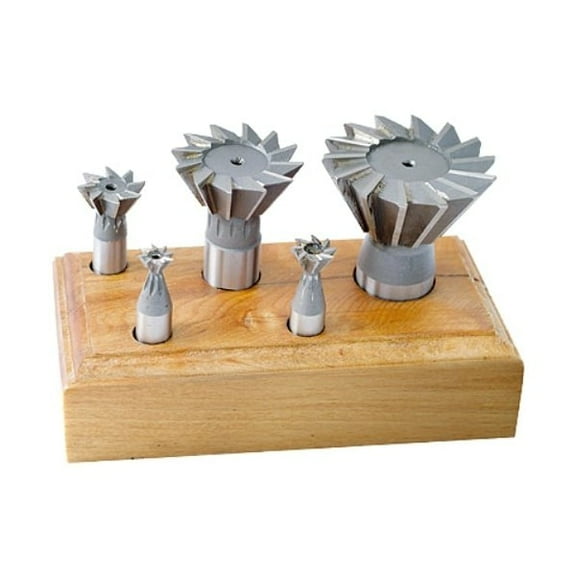 Hhip High Speed Steel Dovetail Cutter Set 3/8 2006-0205
