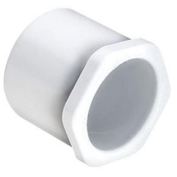 PVC Schedule 40 Reducer Bushing Spigot x Socket - 3 x 2 in.