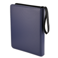 thumbnail image 2 of Trading Card Binder, 9 Pockets Baseball Card Binder Sleeves with Zipper, Card Case for Game/Football/Baseball Card Blue, 2 of 8