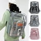 thumbnail image 1 of Xihbxyly Mochila Transparente de Pvc Resistente con Compartimento Grande para Portátil, Diseño Transparente, Homologada para Seguridad En Estadios, Ideal para Eventos Deportivos Al Aire Libre, Correa, 1 of 6