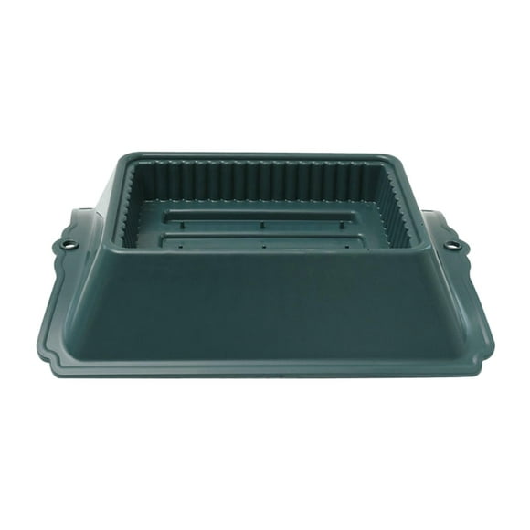DOLITY Floral Casket Saddle Art Vases Sturdy Cemetery Vase Pot Gardening Seedling Trays