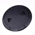 thumbnail image 2 of ISURE MARINE 4" Marine Black Circular Non Slip Inspection Deck Plate Hatch w/Detachable Cover for Access Boat RV, 2 of 5
