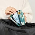 thumbnail image 5 of Daisy Period Purse Sanitary Napkin Organizer Small Makeup Pouch Canvas Zipper Pouch 4.7x6.6x6.6 in, 5 of 6