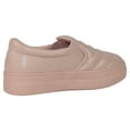 thumbnail image 3 of Soda Flat Women Shoes Slip On Loafers Casual Sneakers Memory Foam Insoles Hidden Platform / Flatform Round Toe ACORN-G Pink Mauve 5.5, 3 of 4