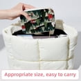thumbnail image 6 of Christmas Velvet Portable Travel Organizer with Removable Compartment - Gift with Bracelet Holder, Jewelry Box, and Jewelry Organizer, 6 of 7