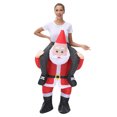 thumbnail image 1 of Conjunto de disfraz navideño inflable, trajes festivos inflados unisex para fiesta de carnaval, 1 of 6