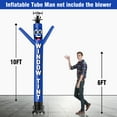 thumbnail image 2 of Inflatable Tube Man Window Tint Wacky Wavy Dancing Guy for Outdoor Decoration Advertising Business Promotion (Blower Not Included), 2 of 7