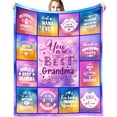 thumbnail image 1 of LHSHID Bible Verse Blanket Flannel Soft and Comfortable Anti static Bed Sofa Blanket 50x60in, 1 of 6