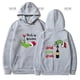 thumbnail image 2 of 2023 Feliz Navidad Verde Peludo Grinch Sudadera con gráfico Fiesta de Navidad Cálida Sudadera con capucha de manga larga para hombres y mujeres, 2 of 3