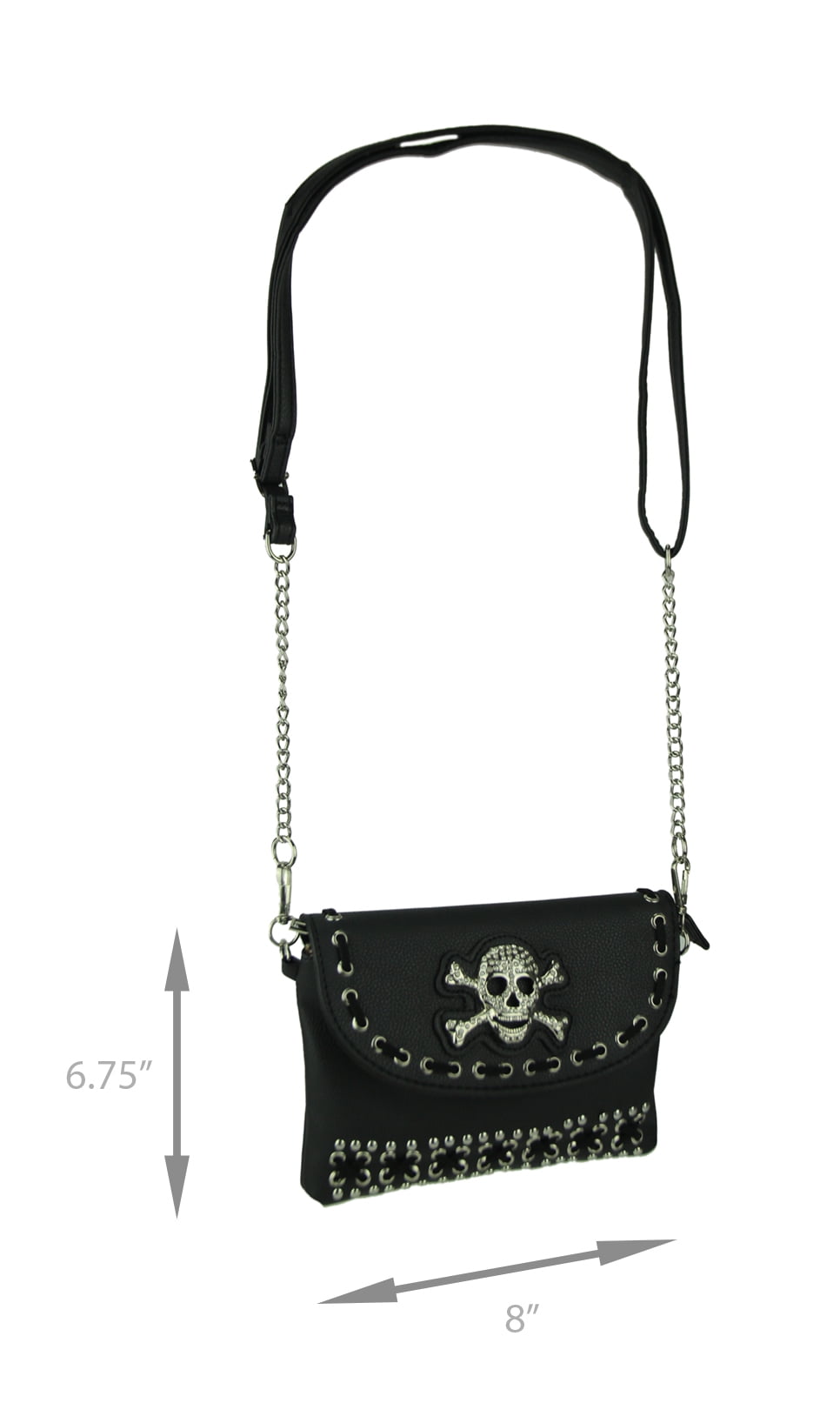 black crossbody purse small