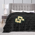 thumbnail image 4 of Cal Poly Mustangs Ultra-Soft Micro Fleece Blanket Soft Comfortable Flannel Blanket Available for Bed Couch Living Room, 4 of 8