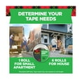 thumbnail image 6 of (2 pack) Scotch Tough Grip Packaging Tape Dispenser, Clear, 1.88 in x 65.6 yds, 1 Dispenser, 6 of 12