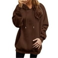 thumbnail image 4 of Viadha Women Hoodies Oversized Sweatshirts Casual Pullover Long Sleeve Sweatshirt Winter Fall Outfits Clothes, 4 of 5