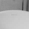 thumbnail image 2 of Moji 49" Round Solid Surface Bathtub - White, 2 of 6