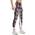 thumbnail image 2 of Puerto Rico Baseball Proud Boricua Flag Leggings sportswear woman gym 2024 sport set gym top Womens Leggings, 2 of 6