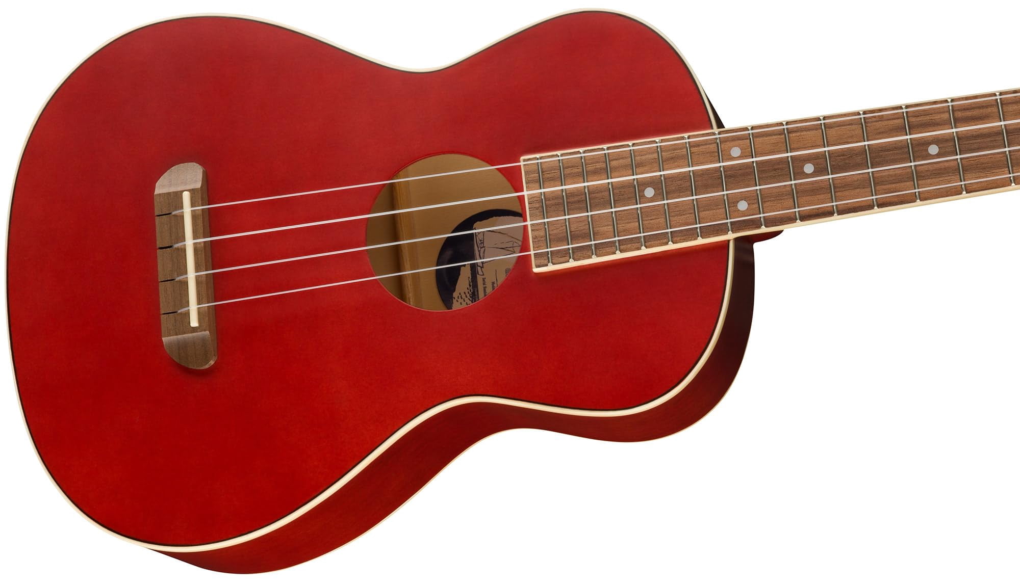 Fender Avalon Tenor Ukulele - Cherry w/ Gig Bag