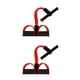 thumbnail image 4 of Matsuzay Pedal extractor de 4 tubos, cuerda elástica para sentarse, bandas de tensión, cuerda para Fitness, gimnasio en casa Rojo 2piezas, 4 of 6