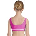 thumbnail image 2 of JanJean Kids Girls Athletic Sports Vest Top Soft Crop Cami Sleeveless Shirt Bra Tops Gymnastics Hot Pink 12, 2 of 5