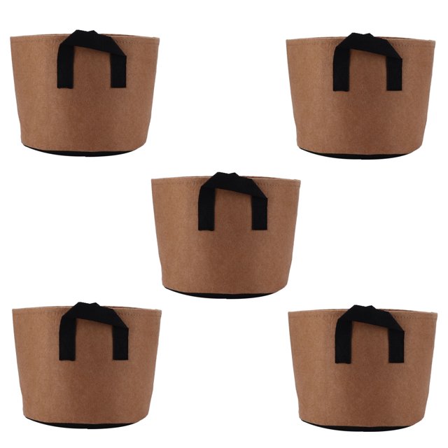 Bolsa para cultivo de plantas, jardinera ligera transpirable con asa para exterior para jardín para balcón para invernaderoGardenAndPatio Fyydes Descripción de la referencia