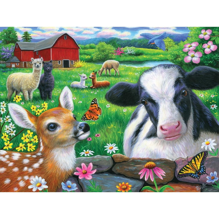 Duck Inspector 500-Piece Jigsaw Puzzle – 18x24 Inches – Eco-Friendly Recycled Cardboard – Art By Persis Clayton Weirs