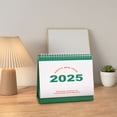 thumbnail image 5 of Desk Calendar 2025-2025 - Large 14-Month Desk/Wall Calendar, November 2025 - Decembe 2025, 17" x 11.5", Thick Paper, Large Ruled Blocks, Monthly Calendar 2025 for Easy Organizing Green, 5 of 7