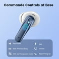 thumbnail image 2 of VEAT00L P91 Wireless Earbuds, Bluetooth Headphones V5.4 Stereo Ear buds with Noise Cancelling Mics, 60H Playback Mini Case with Dual LED Display, IP7 Waterproof in-Ear Earphones for Android iOS, 2 of 8