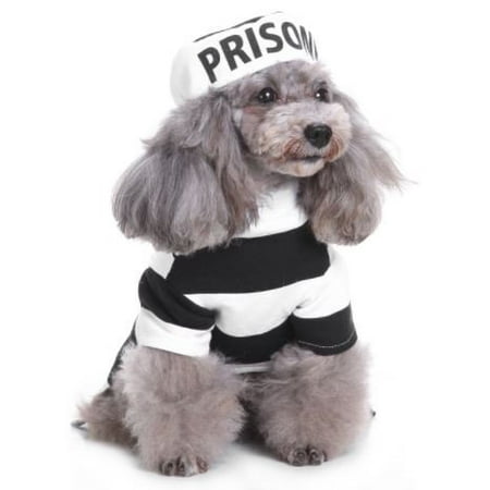 Inmate Dog Costume by Midlee (X-Large)