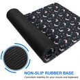 thumbnail image 6 of Long Mouse Pads for Desk,Black Cartoon Unicorn Pattern Desk Mats on Top Of Desks, Desk Mouse Pad Extra Large with 3mm Non-Slip Base and Stitched Edge for Gaming,Office,Work,Home 31.5"x15.7", 6 of 6
