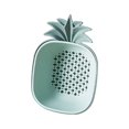 thumbnail image 2 of Uioepy Dirt Cheap The Pineapple Is Green After Draining Water Thick Double Layer Household Water Basket Kitchen Fruit Storage Basket Washing Vegetable Basket Storage Plastic Basket Drain Rack Kitchen, 2 of 4