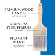 PRO EDGE by Linzer 3 CT Formula Flat Reusable Paint Brush