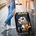 thumbnail image 3 of Happy New Year Vizsla Welcome 2025 Balloon Firework Party Travel Luggage Cover Vizslas Dog Lover Gifts Idea Suitcase Dust Protective Decor - 01014, 3 of 5