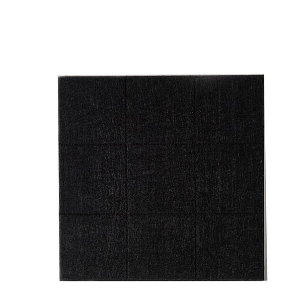 Tablón de anuncios de corcho, tablero magnético para pósteres, para arte de pared, imágenes y fotos. Negro