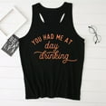 thumbnail image 4 of Tank Tops for Women,Summer Letter Printed Round Neck Sleeveless Tank Top,Tank Top for Women,Z02 Orange,L, 4 of 4