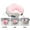 Pink, variant on YSGFHGJW Neck Massager,Cervical Spine Multifunctional Heating Electric Vibration Charging Portable Household U Shaped Massage