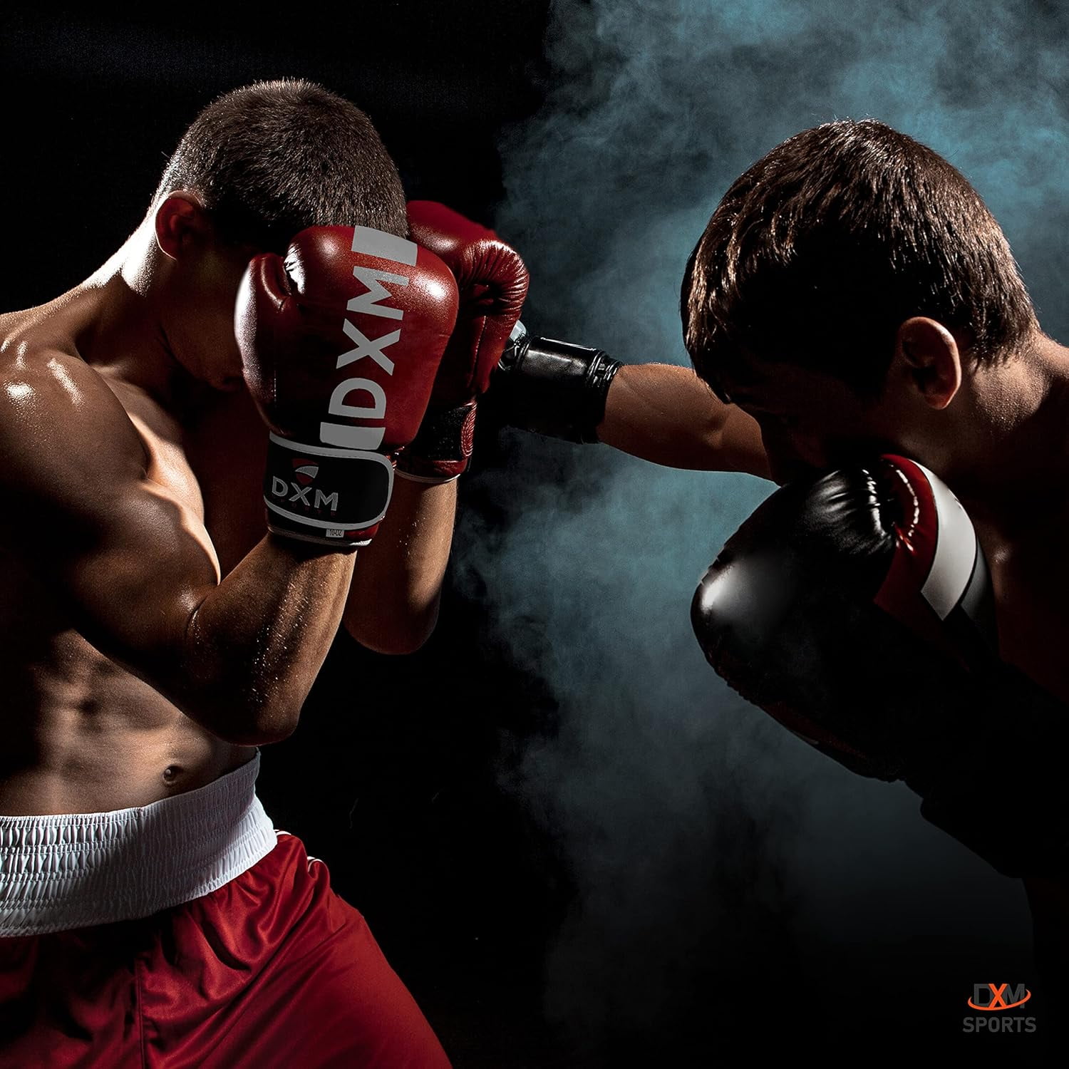 DXM SPORTS Boxing Gloves for Men & Women, Ideal for Heavy Punching Bag Workout Kickboxing, Muay Thai, MMA - 16oz