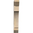 thumbnail image 2 of Ekena Millwork 3 1/2"W x 16"D x 24"H Westlake Slat Smooth Bracket, Douglas Fir, 2 of 4