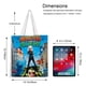 thumbnail image 5 of Monsters vs. Aliens Bolso de tela con estampado de lienzo para mujer, bolsa de compras reutilizable y estética, con cremallera interior, regalo para mujer, 35 × 40 cm., 5 of 6