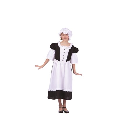 Pilgrim Peasant Girl Child Costume