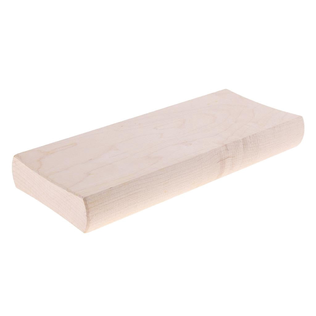 LeeQinersw Wood Radius Sanding Block Luthier Tool for Guitar Fret Leveling 16''/14'' 16-14