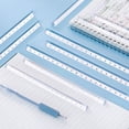 thumbnail image 5 of Worgeous 50 Pcs Drawing Ruler Measuring Ruler Transparent Students Ruler Multi-function Scale Ruler, 5 of 8