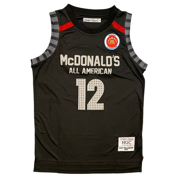 Zion Williamson Men's Headgear Classics McDonald's All American High School Jersey (Small)