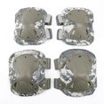 thumbnail image 3 of Traje de rodillera de una pieza con diamantes para fanáticos militares, equipo de campo, rodilleras, coderas, equipo de protección para deportes de equitación, conjunto de 4 piezas, 3 of 3