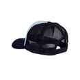 thumbnail image 3 of Top Headwear Fashion Quilted Trucker Cap - Light Blue/Navy, 3 of 4